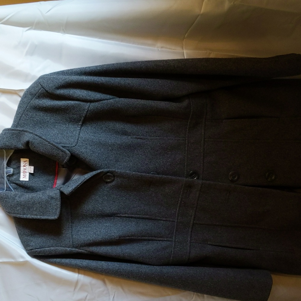 Gray winter coat